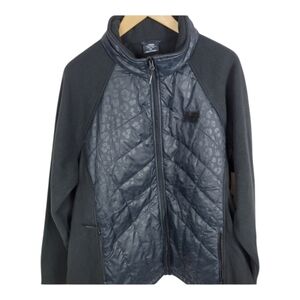 New Balance Black Zip Up Jacket 2X Animal print Nwt